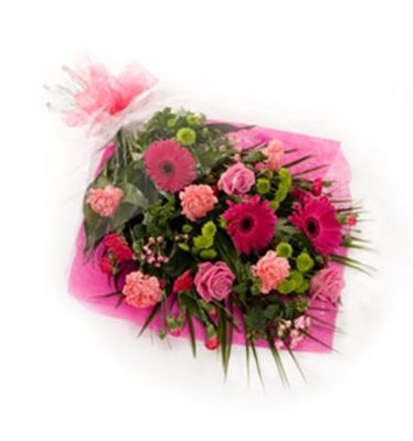 Bright Pink Gerbera Bouquet